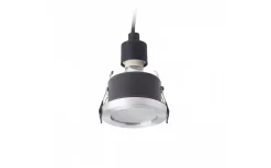 Spotlights Med Utbytbar Ljuskälla < Rendl Majestic Infälld Spotlight Borstad Aluminium GU10 IP44