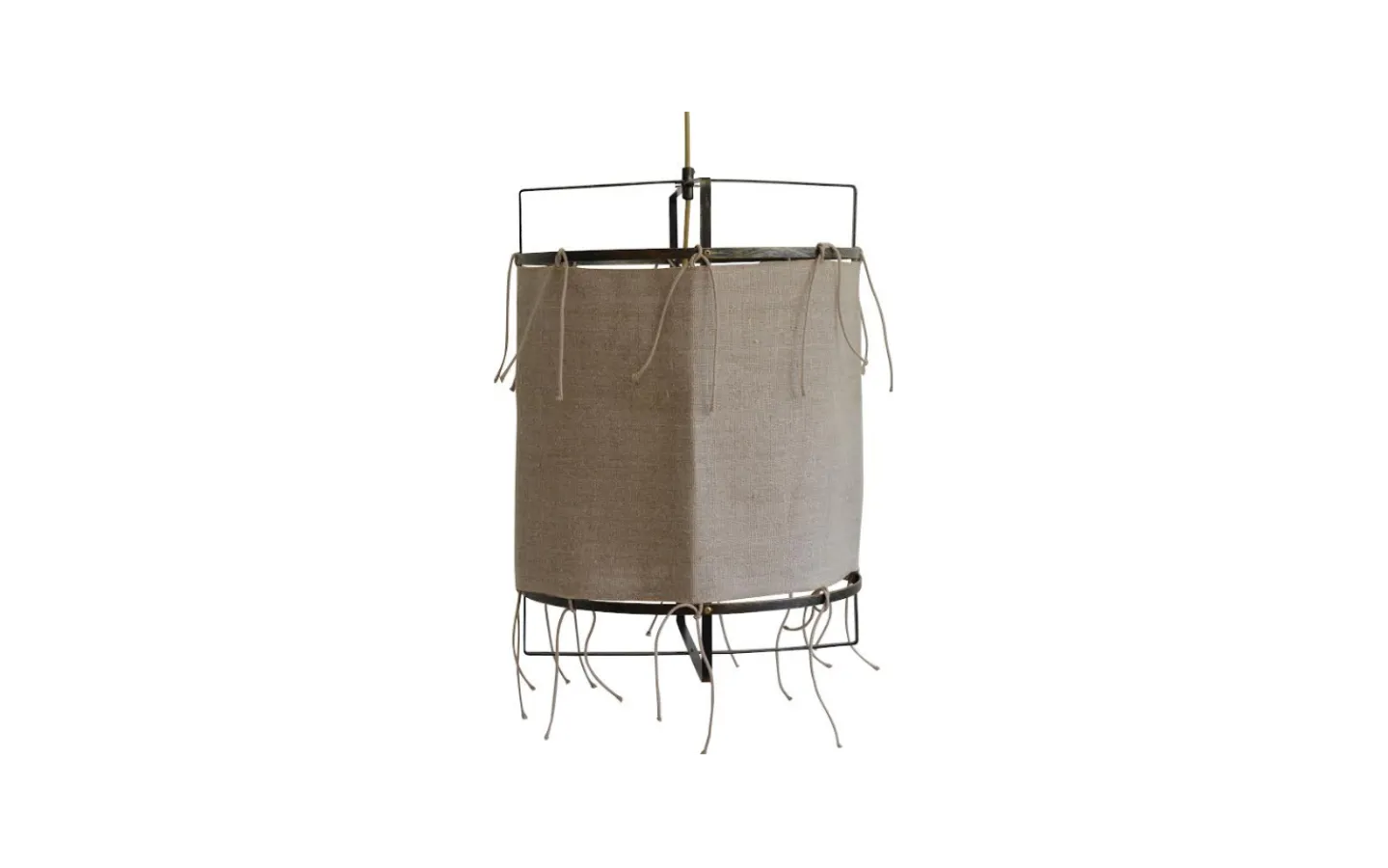 Vardagsrum-Hallbergs Malibu Taklampa 40cm Natur