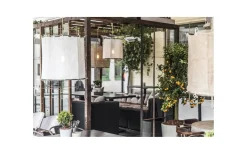 Vardagsrum-Hallbergs Malibu Taklampa 40cm Vit