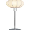 Bordslampor < Aneta Mamsell Bordslampa 37cm Krom/Vit