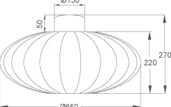 Sovrum|Plafonder < Aneta Mamsell Plafond 65cm Vit