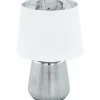 Bordslampor-Eglo Manalba 1 Bordslampa 30cm Silver