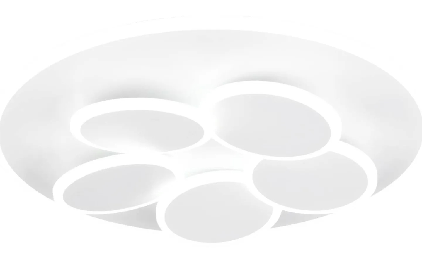Plafonder < Trio Lighting Mandala Plafond LED matt vit
