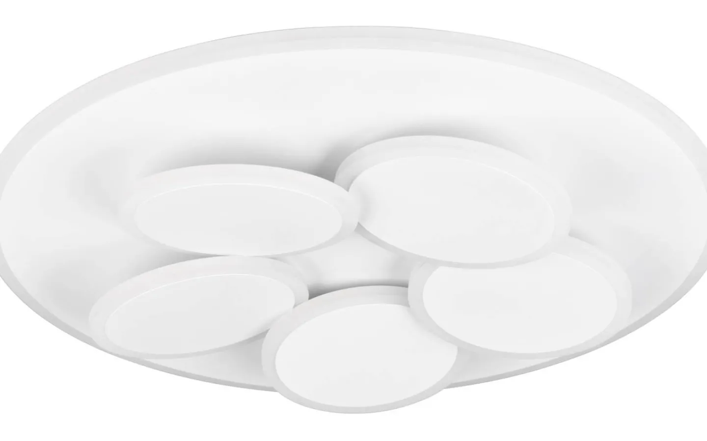 Plafonder < Trio Lighting Mandala Plafond LED matt vit