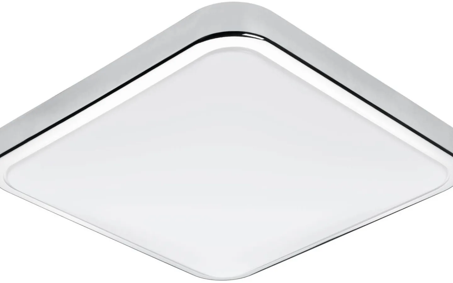 Plafonder < Eglo Manilva Plafond 29cm LED 3000K 14,4W Krom IP44
