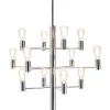 Vardagsrum|Kök & Matplats < Herstal Manola Takkrona 60cm LED 12x2,5W Krom