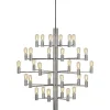 Vardagsrum|Kök & Matplats-Herstal Manola Takkrona 75cm LED 30x2,5W Krom