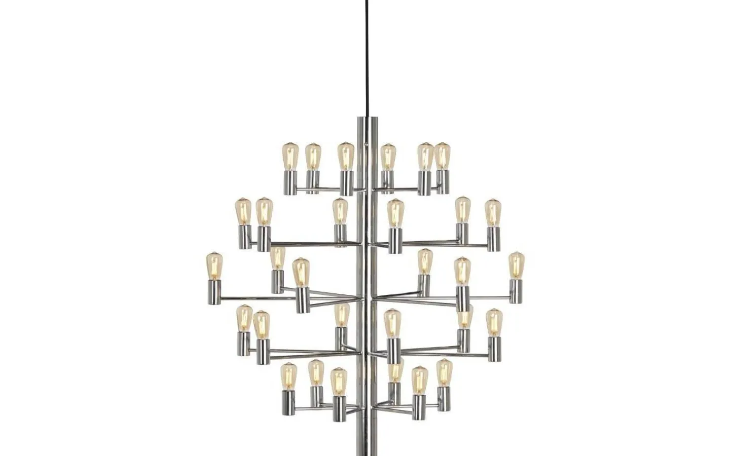 Vardagsrum|Kök & Matplats-Herstal Manola Takkrona 75cm LED 30x2,5W Krom