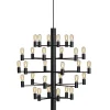 Vardagsrum|Kök & Matplats-Herstal Manola Takkrona 75cm LED 30x2,5W Svart