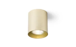 Hall & Trappa|Takspot Med 1 Lampa-Rendl Mantova I Takspotlight Borstad Mässing GU10