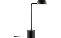 Skrivbordslampor-Dyberg Larsen Marble Skrivbordslampa 50cm Svart/Marmor