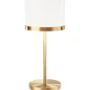 Bordslampor-By Rydens Marcel Bordslampa 55cm Mässing/Vit