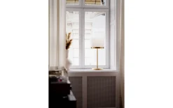 Bordslampor-By Rydens Marcel Bordslampa 55cm Mässing/Vit