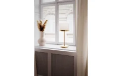 Bordslampor-By Rydens Marcel Bordslampa 55cm Mässing/Vit