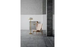 Golvlampor-By Rydens Marcel Golvlampa 150cm Mässing/Vit