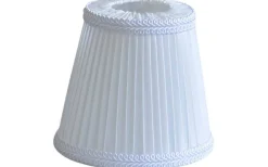 Plisserade Lampskärmar-Hallbergs Margareta Plisserad Lampskärm Ø12cm Offwhite
