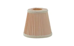Plisserade Lampskärmar < Hallbergs Margareta Plisserad Lampskärm Ø12cm Beige