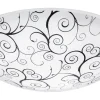 Plafonder-Eglo Margitta Plafond 31,5cm LED 3000K 11W Vit/Svart