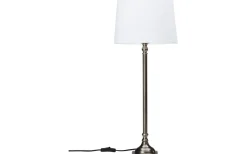 Bordslampor < PR Home Margot Bordslampa 63cm Antiksilver/Vit