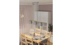 Avlånga Taklampor-Eglo Mariel Taklampa 91cm Grå