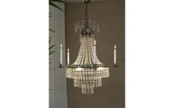 Kristallkronor-Markslojd Marielund Kristallkrona Antik 50 cm 3xE14