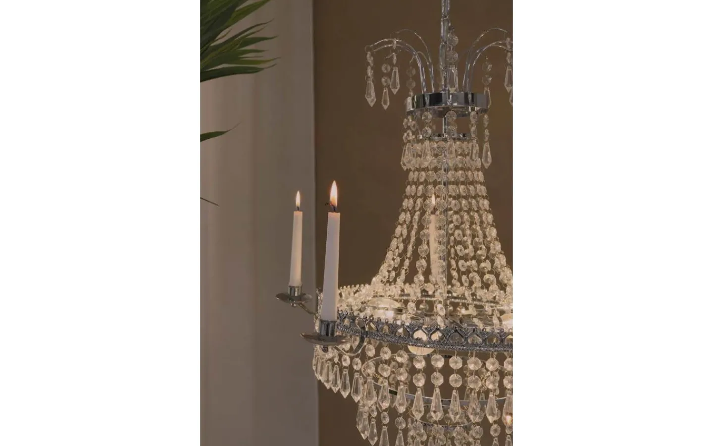 Kristallkronor-Markslojd Marielund Kristallkrona 50 cm 3xE14