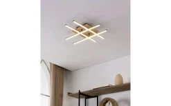 Plafonder-Eglo Marinello Plafond 50cm LED 3000K 21W Svart
