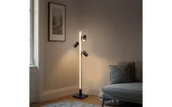 Golvlampor|Golvläslampor < Trio Lighting Marley Golvlampa LED + 3xGU10 mattsvart