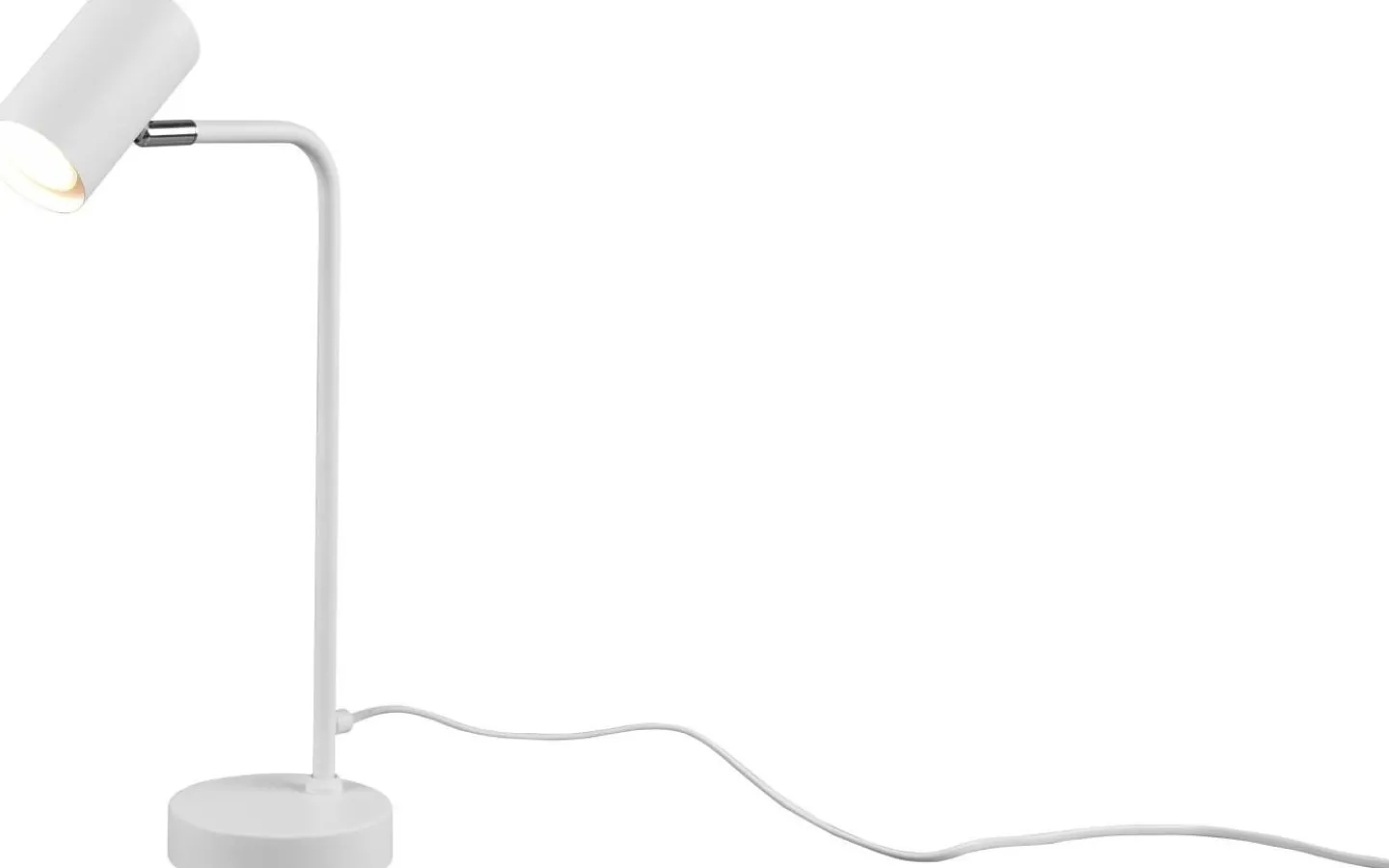 Skrivbordslampor-Trio Lighting Marley Skrivbordslampa GU10 matt vit