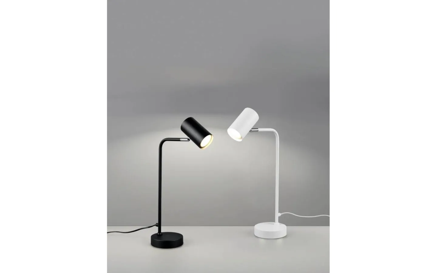 Skrivbordslampor-Trio Lighting Marley Skrivbordslampa GU10 matt vit