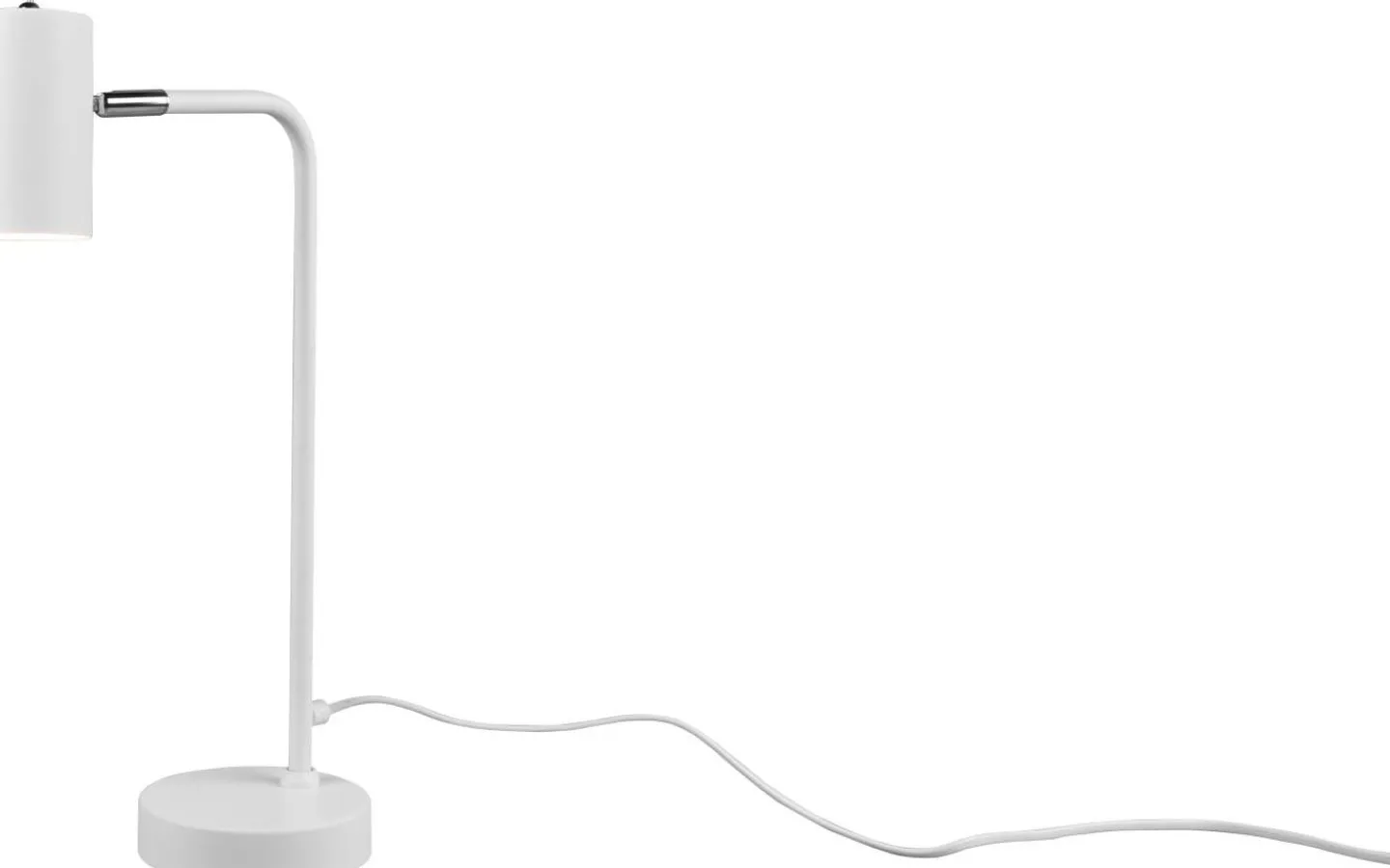 Skrivbordslampor-Trio Lighting Marley Skrivbordslampa GU10 matt vit