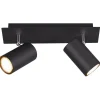 Takspot Med 2 Lampor < Trio Lighting Marley Spotlight 2-delad GU10 mattsvart