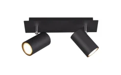 Takspot Med 2 Lampor < Trio Lighting Marley Spotlight 2-delad GU10 mattsvart
