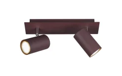 Takspot Med 2 Lampor < Trio Lighting Marley Spotlight 2-delad GU10 rustik