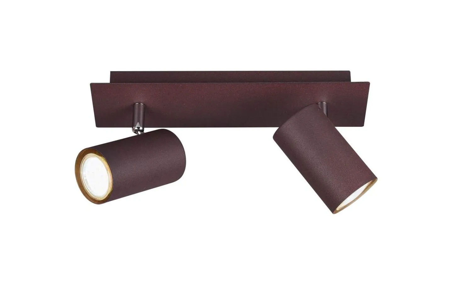 Takspot Med 2 Lampor < Trio Lighting Marley Spotlight 2-delad GU10 rustik