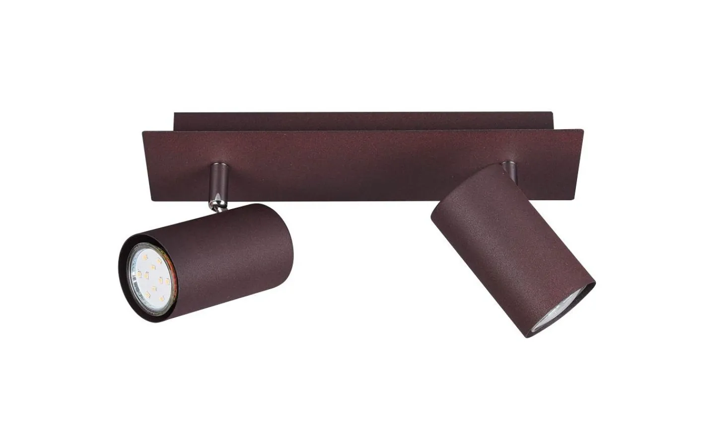 Takspot Med 2 Lampor < Trio Lighting Marley Spotlight 2-delad GU10 rustik