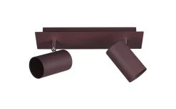 Takspot Med 2 Lampor < Trio Lighting Marley Spotlight 2-delad GU10 rustik