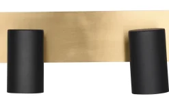 Takspot Med 2 Lampor < Trio Lighting Marley Spotlight 2-delat GU10 svart/guld