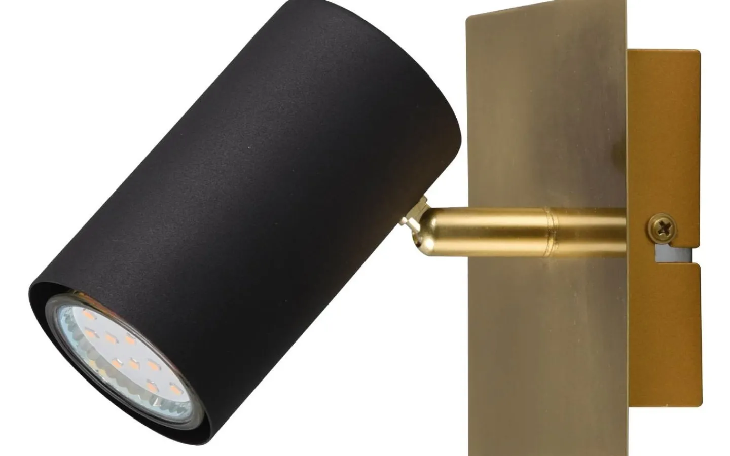 Läslampor < Trio Lighting Marley Spotlight GU10 svart/guld
