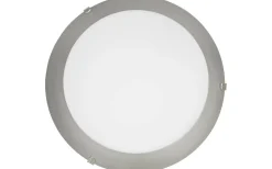 Plafonder-Eglo Mars Plafond 25cm Silver/Vit