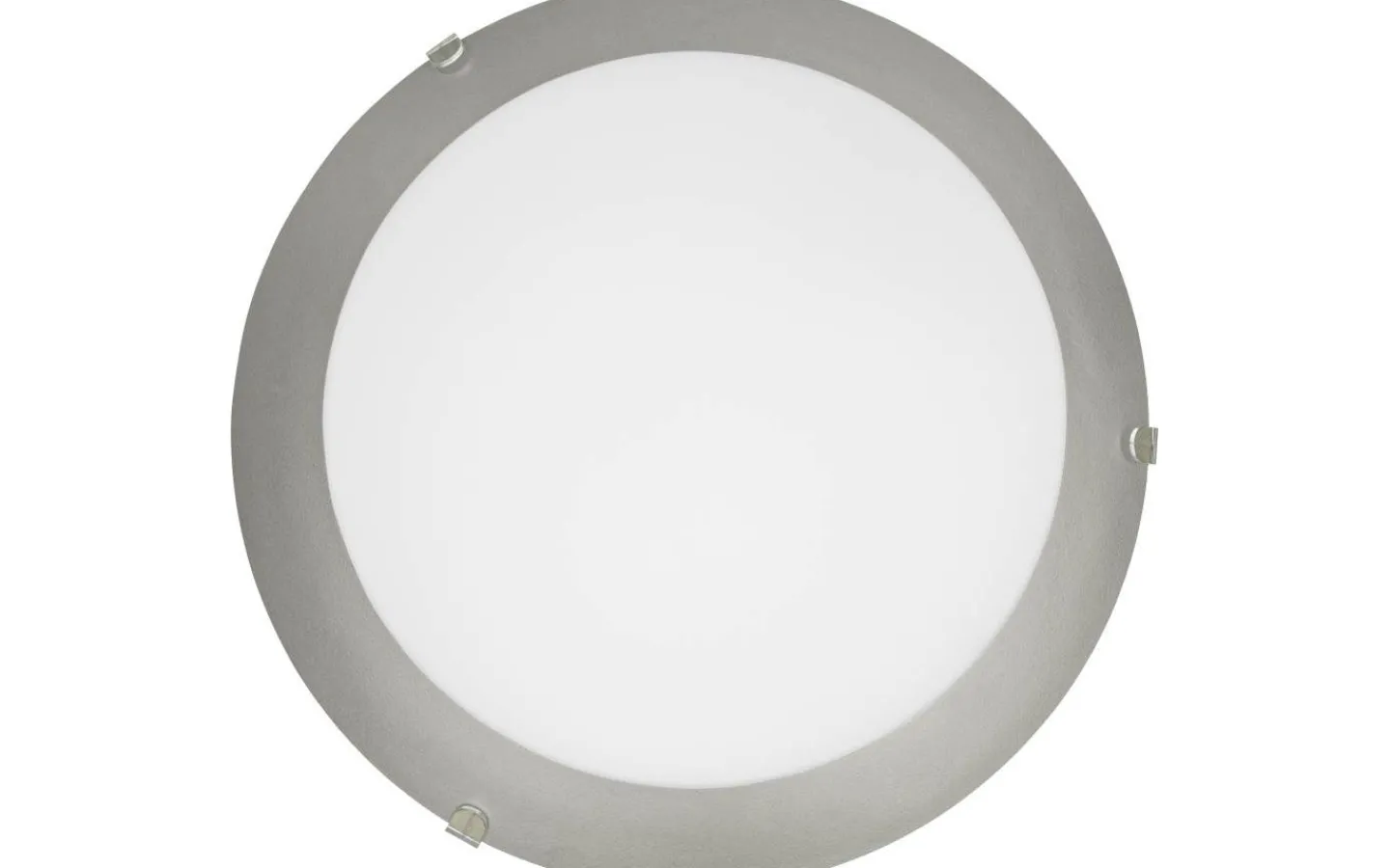 Plafonder-Eglo Mars Plafond 25cm Silver/Vit