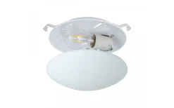 Plafonder-Eglo Mars Plafond Ø25cm Vit