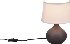 Bordslampor < Reality Martin Bordslampa E14 brun