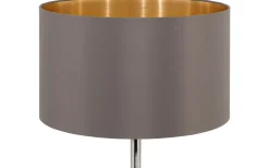 Bordslampor < Eglo Maserlo Bordslampa 42cm Cappuccino/Guld