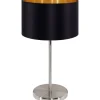 Bordslampor < Eglo Maserlo Bordslampa 42cm Svart/Guld
