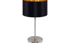 Bordslampor < Eglo Maserlo Bordslampa 42cm Svart/Guld