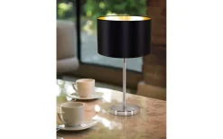 Bordslampor < Eglo Maserlo Bordslampa 42cm Svart/Guld