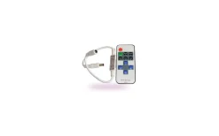 Dc Dimrar|12V Led Slinga < TeraLite LED Matchad Trådlös RF-dimmer Mini 12-24V DC (5A)