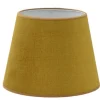 Enfärgade Runda Lampskärmar < Hallbergs Matrix Lampskärm Ø17cm Mustard