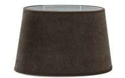 Ovala Lampskärmar-Hallbergs Matrix Oval Lampskärm 20cm Marron